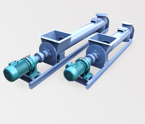 可水平、傾斜輸送粉末，可以按照用戶要求（qiú）設計不同管徑、長度