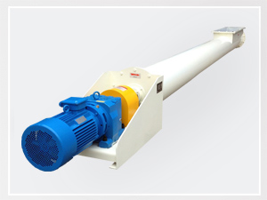 利（lì）用旋轉的螺旋葉片將物料（liào）推移，葉片（piàn）可分為左旋和右旋