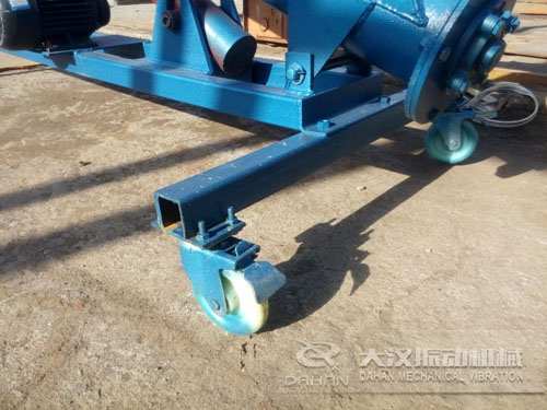 移動螺旋輸送機移動滑(huá)輪