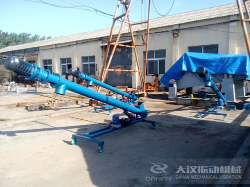 管式移（yí）動螺旋輸送機